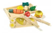 Holz Schneide „Frühstück“