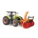 Bruder 03017 - Traktor Claas Axion 950 mit Schneeketten und Schneefräse